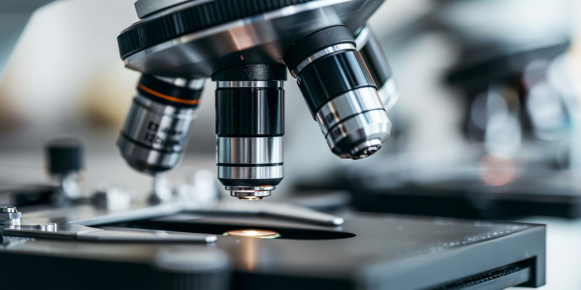 Medical dna research lab scientist with advanced technology for health analysis and gene study cell and gene therapy