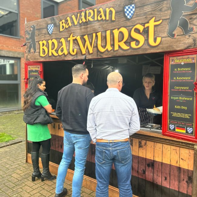 Bratwurst food van